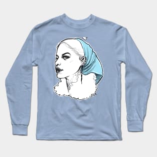 Head Scarf Girl Long Sleeve T-Shirt